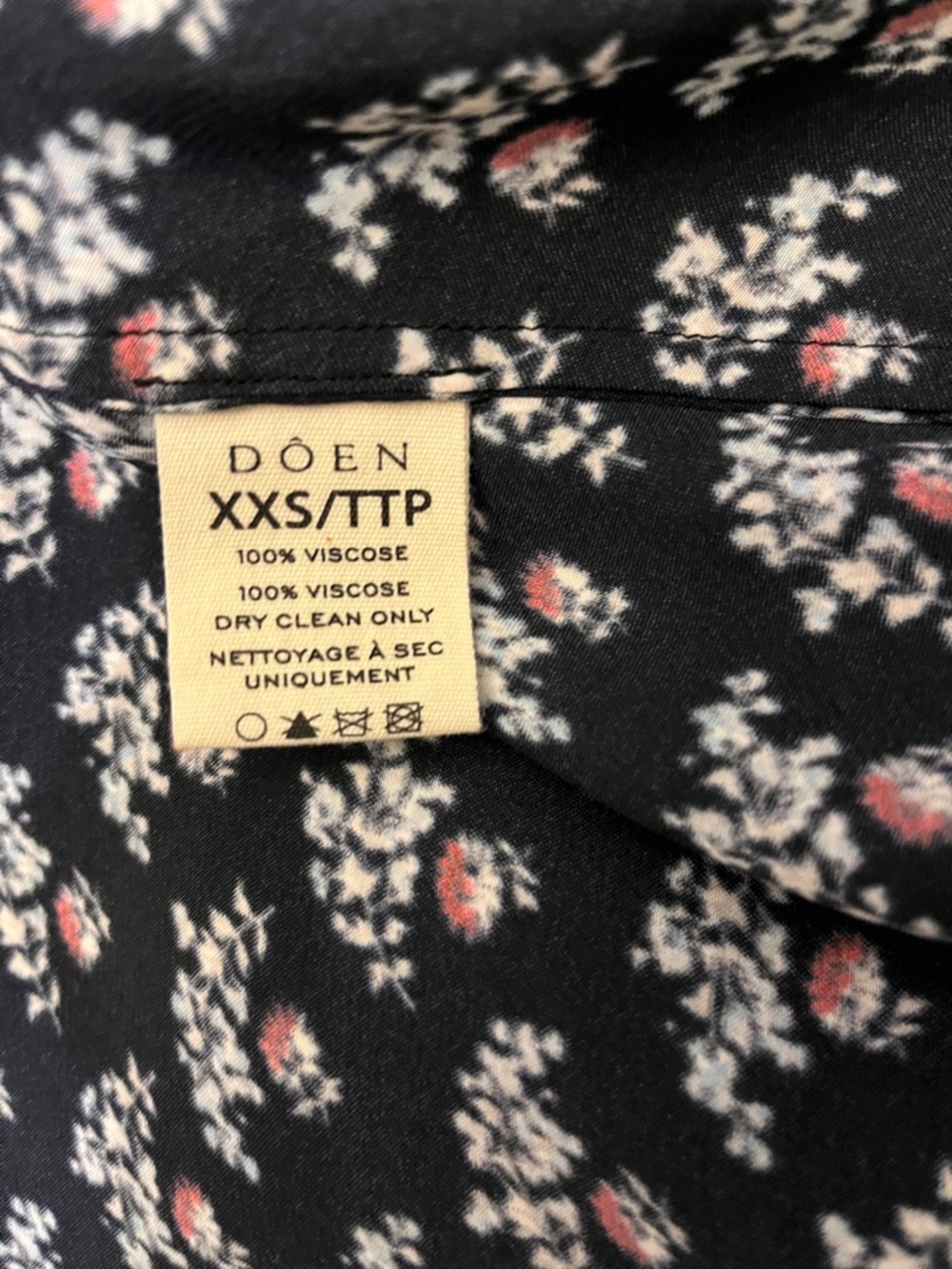 DOEN Marybell Dress in Delphinium Floral - NWT - Picture 13 of 13